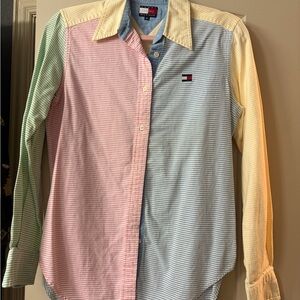 Tommy Hilfiger Multicolor Striped Button-Down Shirt